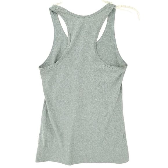 Nike Dri-FIT Gray Racerback Tank Top XS - Picture 2 of 5